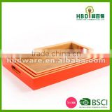 FDA certificated bamboo serving tray