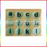 Glow in the Dark Number Epoxy Stickers in Round Shape thumbnail-2