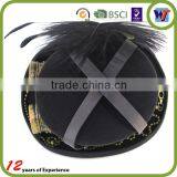 Black Fancy Vintage Steam Punk Top Hat Cosplay Hat Men Headwear thumbnail-4