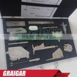 Stainless Steel Welding Measure Gauge Kits Combine Suit 13 Piece Weld Gauge thumbnail-2