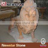 Newstar Chinese Traditional Stone Lion Statue thumbnail-1