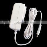 15V1A White color Interchangable battery charger with UL CE PSE SAA GS approval