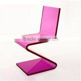 New Pattern Beautiful plexiglass chairs Acrylic Furniture With Competitive Price