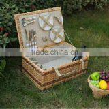 special design willow picnic basket