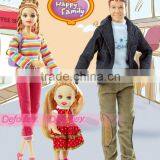 New Design Hot Sale Dolls for Kids American Doll Fashion Family Doll