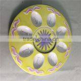 High quality painting with new degsin for egg easter plate