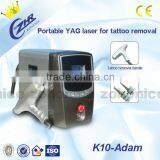 K10 Biggest Discount !2016 Portable Q Switch Nd YAG Laser Tattoo Removal Machine thumbnail-4