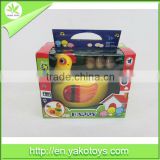 Good selling battery operated clocking hen toy,with light and music