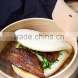 STEAMED DUMPLINGS WITH FILLINGS OF MEAT SHRIMP thumbnail-1