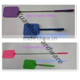 stainless steel extendable fly swatter with plastic pat