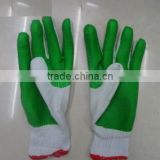 China laminated latex palm safety work glove