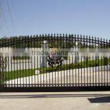Customized Residential Residential Wrought Iron Fencing and Gate Are Constructed With Galvanized Steel thumbnail-2