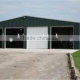 Three Doors Sandwich Panel Prefab Garage thumbnail-2