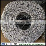 Straight and Reverse Twisted Barbed Wire Alambre de Espino /arame Farpado Barbed Wire 14x14 thumbnail-1