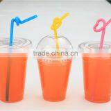 Disposable Clear Plastic Lid for Cups, Dome Lid, Flat Lid thumbnail-1