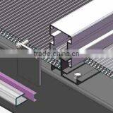 High Impact Strength Honeycomb Polycarbonate Roofing System/ U-lock Profile Sheet thumbnail-4