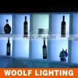 Led Lights Decorative Wine Cooler Cabinet