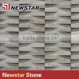 Honed Travertine Tile Backing Mesh Mosaics thumbnail-1
