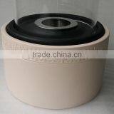 Manmade Imitation Stone Fireplace ,fireplace With Cylinder Glass thumbnail-2