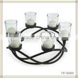 Wholesale Wrought Iron Wedding Candelabra Centerpieces thumbnail-1