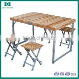 Portable Foldable Wooden Picnic Table