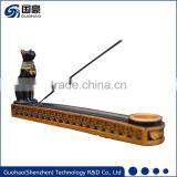 Egyptian Cat God Bastet Decoration Statues Incense Burner Holder thumbnail-1