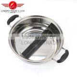 Stainless Steel Asia Hot Pot/two Flavor Soup Pot/chafing Dish Soup Pot With a Clapboard thumbnail-4