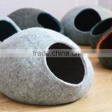 Felted Wool Cat Cave thumbnail-2