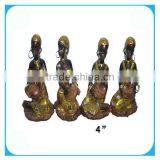 Black Woman Statue for Home Decoration thumbnail-1