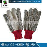 Jiuxin Straight Thumb Drill Cotton White Safety Hand Gloves thumbnail-6