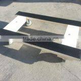 Four Caster Wheel Wooden Tool Cart Machines Moving Carrier thumbnail-2