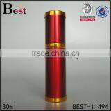 Shanghai Best 30ml Perfume Bottle Red Color Round Shape Perfume Bottle 30ml Cosmetic Perfume Bottle 30ml Spray thumbnail-2