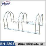 3 steel outdoor floor steel bicycle rack,cycling bike display stand,custom bike parking rack