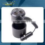 2015 CE Approval 2 USB and 1 to 2 Car Cigarette Light Socket With Ashtray thumbnail-1