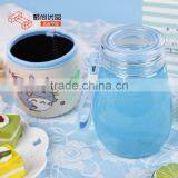 L00055 2017 High Quality Stylish Design Custom Penguin Shape Pyrex Heat-Resistant Clear Glasses Bottles thumbnail-4