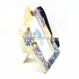 Wood and Glass Aluminium Flower Print Frame Glass Partition Classical Painting Frame thumbnail-2