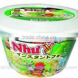 " Nhu Y " Vegetable Flavour Instant Bowl Rice Noodle 70g (Hu Tieu) - Thien Huong Food JSC thumbnail-1