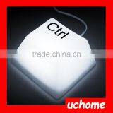 UCHOME Reative Night Light Keyboard Nightlight Lamps Touch Sensor Light Novelty For Baby Bedroom Kid's Gift Lighting thumbnail-1