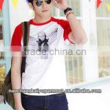 2013 Spring Men's TV Logo Short Sleeve Baseball T-shirt With Iron Man Pattern thumbnail-1