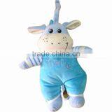 stuffed baby musical cow toys for toddlers cow plush toy