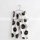 Summer Mother and Daughter Clothes Bloomers With Big Flowers for Mom and Baby thumbnail-3