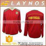 Factory Price Good Quality Long Sleeve Club Team Soccer Jersey thumbnail-4