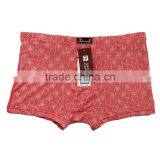 Free Size MenUnderwear Sexy Printing Bamboo Fabric Men Shorts Cheap Men Boxers thumbnail-2