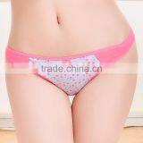 Wholesale Printing Dotted t Back Panties Cotton Panties Women Thong Ladies Underwear thumbnail-1