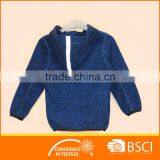 Polar Fleece Embroidery Long Sleeve Boy Sweatshirt With Hood thumbnail-2