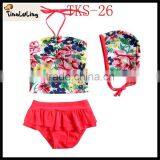 Children Swimwear 3 Pcs With Sexy Thong Bulk Wholesale Kids Clothing thumbnail-6