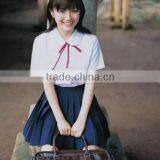 Pleated Skirt Girls School Uniform From China thumbnail-1
