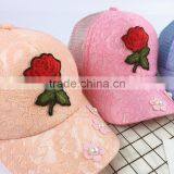 S60287B Hot Sale Girls 100% Cotton Kids Caps thumbnail-2