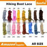 High Strength Round Shoelaces Hiking Climbing Backpacking Mountaineering Walking Skate Boot Shoelace All Sizes In Various Colors thumbnail-4