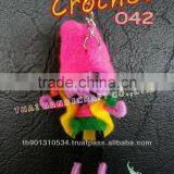 Handmade Crochet Key chains Wholesale Key rings